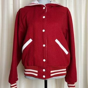 Butwin Vintage Wool Blend Letterman School Jacket Coat